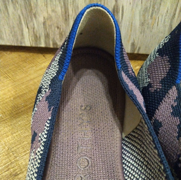 Rothy's The Flat in retired color Violet Botanicamo - Picture 3 of 12